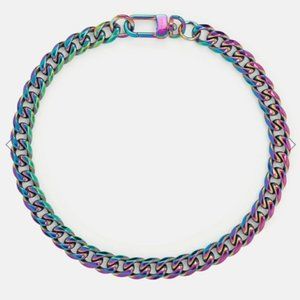 Vitaly transit gasoline unisex chain link necklace